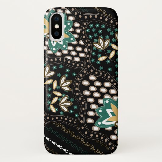花柄 Case-Mate iPhoneケース (裏面)