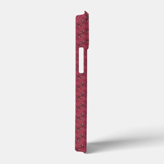 花柄 Case-Mate iPhoneケース (裏面 / 右)