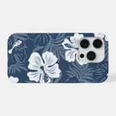 花柄 iPhoneケース (裏面横)