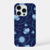 花柄 iPhoneケース (裏面)