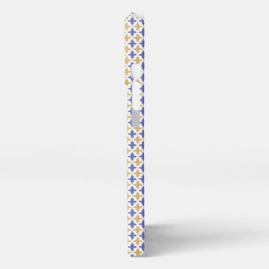 花柄 iPhoneケース (左側面)