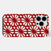 花柄 iPhoneケース (裏面横)