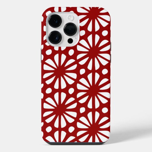 花柄 iPhoneケース (裏面)