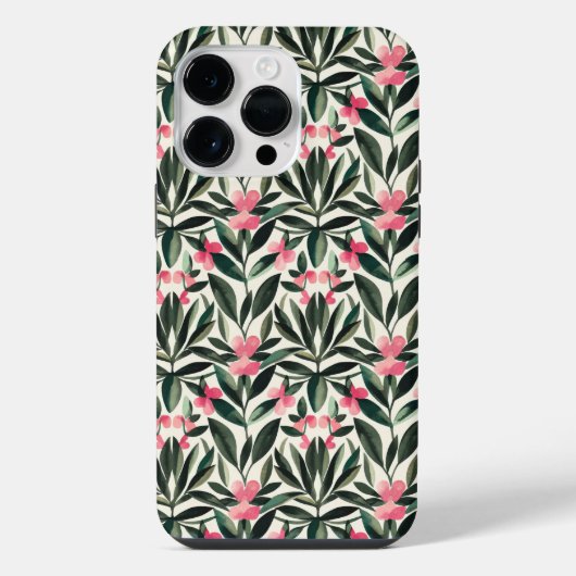 花柄 iPhoneケース (裏面)