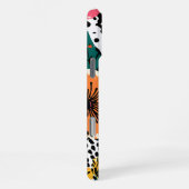 花柄 iPhoneケース (右側面)