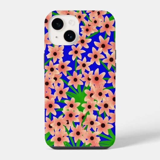 花柄 iPhoneケース (裏面)