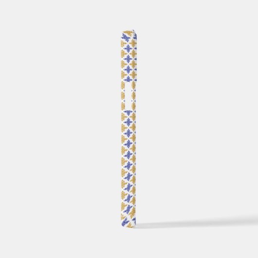 花柄 iPhoneケース (右側面)