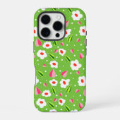 花柄 iPhoneケース (裏面)