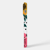 花柄 iPhoneケース (左側面)