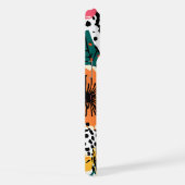 花柄 iPhoneケース (右側面)