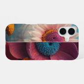 花柄 iPhone 16ケース (裏面横)