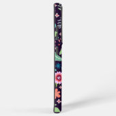 花柄 SAMSUNG GALAXYケース (右側面)