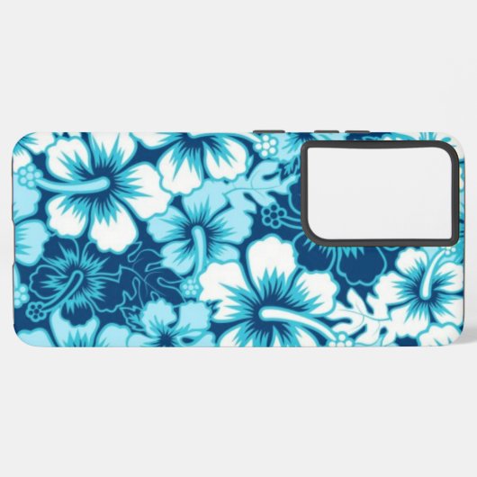 花柄 SAMSUNG GALAXYケース (左側面)