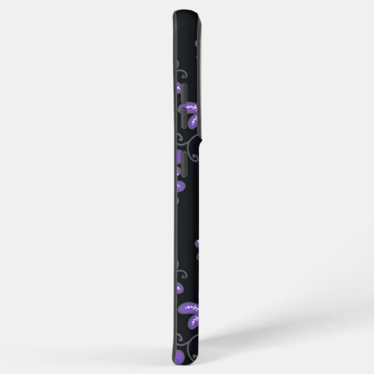 花柄 SAMSUNG GALAXYケース (右側面)