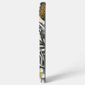 花柄 SAMSUNG GALAXYケース (裏面横)