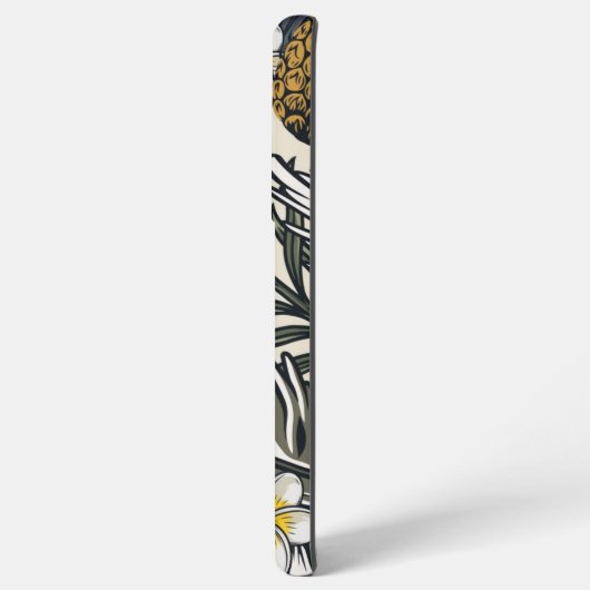 花柄 SAMSUNG GALAXYケース (裏面横)