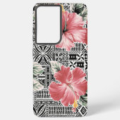 花柄 SAMSUNG GALAXYケース (裏面)