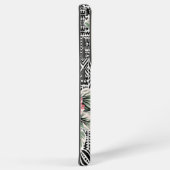 花柄 SAMSUNG GALAXYケース (右側面)