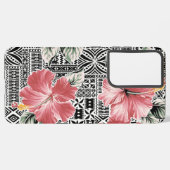 花柄 SAMSUNG GALAXYケース (左側面)