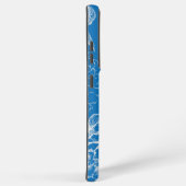 花柄 SAMSUNG GALAXYケース (右側面)