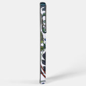 花柄 SAMSUNG GALAXYケース (右側面)