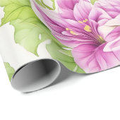 花柄Iリマ花 ラッピングペーパー (ロールコーナー)