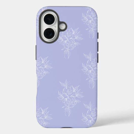 花柄Iphoneケース | 彼女への贈り物 Case-Mate iPhoneケース (裏面)