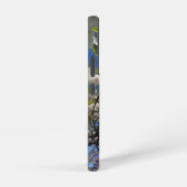 花柄Samsung携帯ケース Samsung Galaxyケース (右側面)