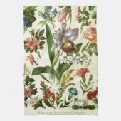 花植物学 キッチンタオル (縦)