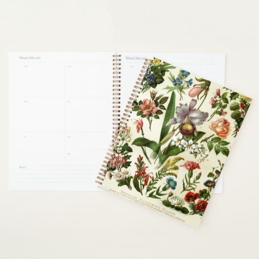 花植物学 プランナー手帳 (ディスプレー)