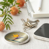 花極楽鳥 キーホルダー (側面)