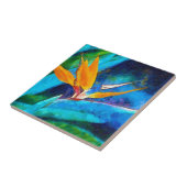 花極楽鳥 タイル (側面)