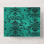 花様ゴシックオールインワン招待状 オールインワン招待状 (裏面)