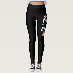 花模様お気に入りのは私を叔母と呼ぶ レギンス