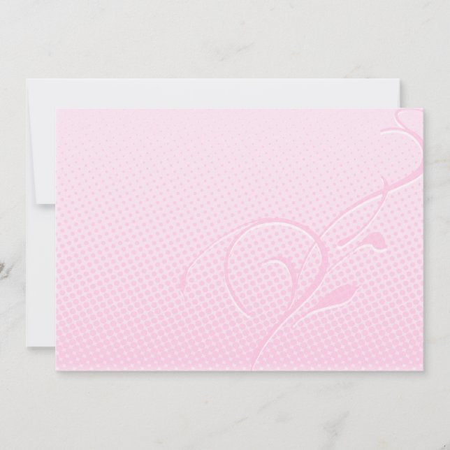 花模様とピンクのドット (正面)