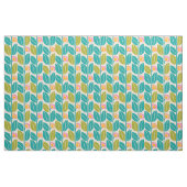 花模様のヴィンテージの織物。 ファブリック (ファットクウォーター)