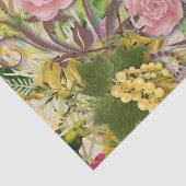 花模様の切り離しティッシュペーパー 薄葉紙 (詳細)