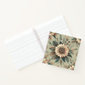 花模様オン仙人 ノートブック (内部)