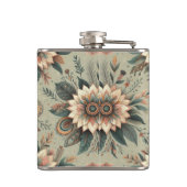 花模様オン仙人 フラスク (裏面)