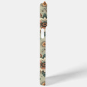 花模様オン仙人 Case-Mate iPhoneケース (裏面 / 右)