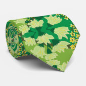 花模様キャンバスオリジナル ネクタイ (ロール)