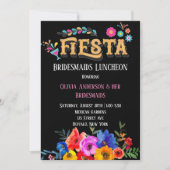 花模様スカラフルフィエスタブリデスメイドスルンチョン 招待状 (正面)