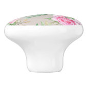 花模様セラミックノブ セラミックノブ (側面)