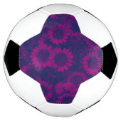 花模様ピンキー サッカーボール (回転)