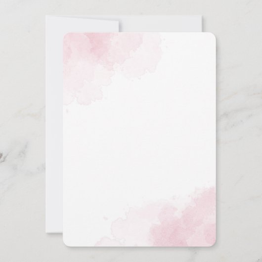 花模様メキシコ、シエスタ誕生日ガールに時間がない 招待状 (裏面)