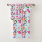 花模様ライトスイッチカバー バスタオルセット (インサイチュ)