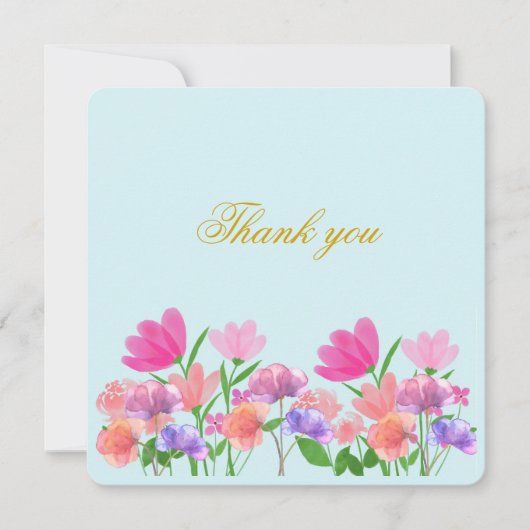 花模様ライトスイッチカバー 招待状 (正面)