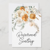 花模様リザーブド結婚シートの大ラベル (裏面)