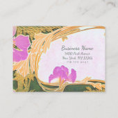 花模様紙、形状およびサイズのオプション – 大 名刺 (裏面)