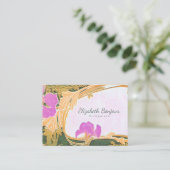 花模様紙、形状およびサイズのオプション – 大 名刺 (スタンド正面)